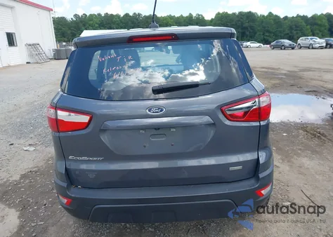 2020 Ford Ecosport S from USA, damaged, VIN MAJ3S2FE8LC371017